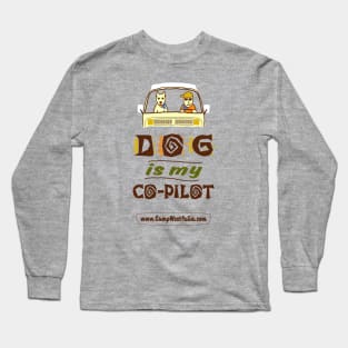 Dog is My Co-Pilot, light Long Sleeve T-Shirt